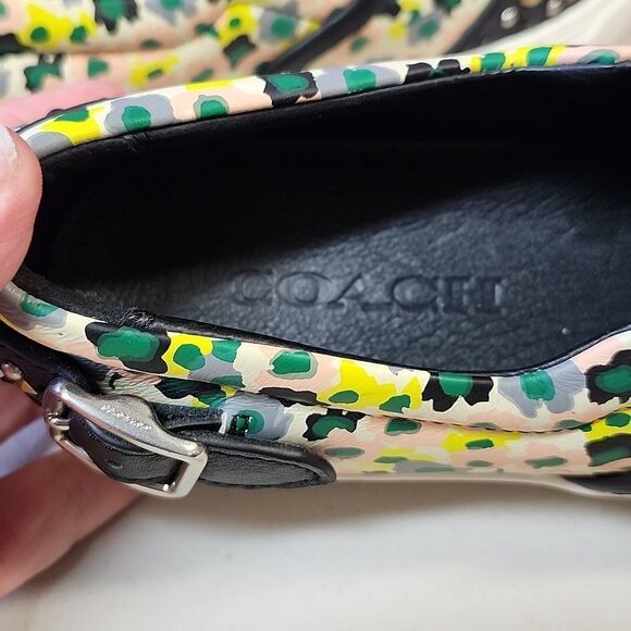 Coach 1941 6.5 Leather Pointed Sneakers - NWOT - Picture 7 of 11